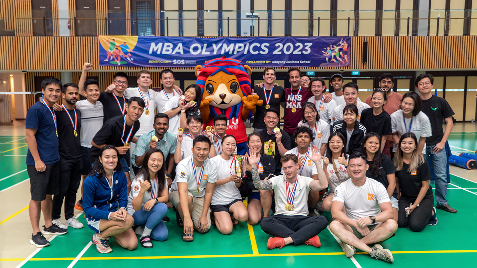 NUS Wins At The MBA Olympics 2023 - The NUS MBA