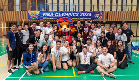 NUS wins at the MBA Olympics 2023