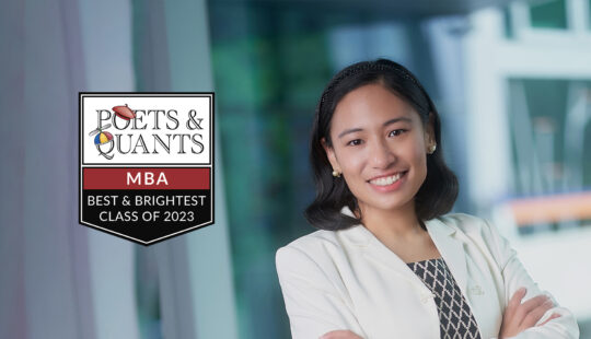 P&Q 2023 Best & Brightest MBAs: NUS MBA’s Ayla Francesca Reyes