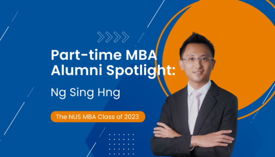 Driving Sustainability with the NUS Part-Time MBA