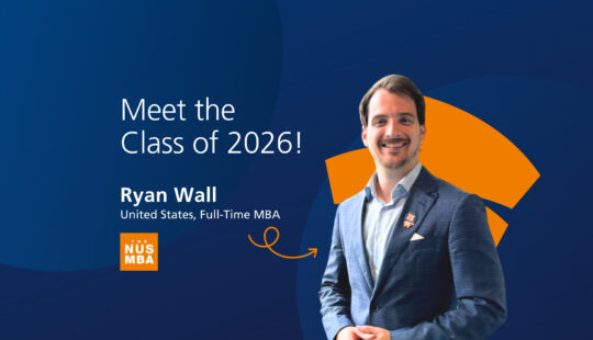 NUS MBA Class of 2026 – Ryan Wall