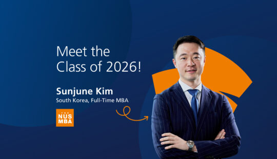 NUS MBA Class of 2026 – Sunjune Kim