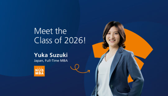 NUS MBA Class of 2026 – Yuka Suzuki